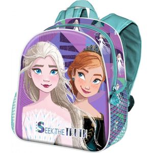 Disney Frozen 2 Rugzak - Elsa & Anna rugtas Lila - 39x31x15cm - Reistas Frozen - Schooltas Groot - 18 Liter