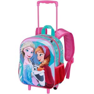 Karactermania - Disney - Frozen 2 - 3D Rugzak Trolley - Blauw - Kinderrugzak