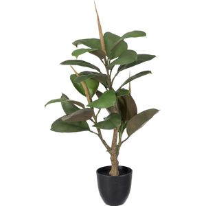 BigBuy Home Decoratieve plant polyethyleen ijzer PEVA eiken 76 cm