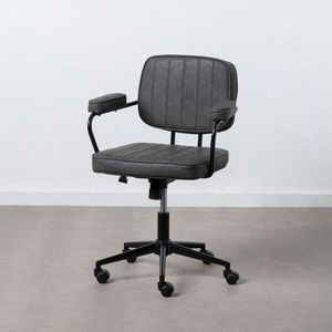 Bureaustoel 56 x 56 x 92 cm Zwart