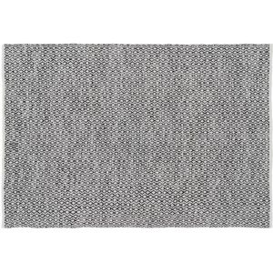Teppich Grau 70 % Baumwolle 30 % Polyester 160 x 230 cm