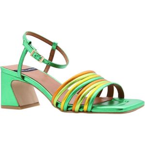 Angel Alarcon - Astro - Sandalen - Groen - Leer - Carrémodel