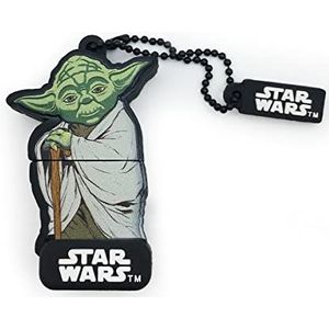 WONDEE Disney Star Wars Yoda USB-stick met 32 GB pendrive flash drive van rubber