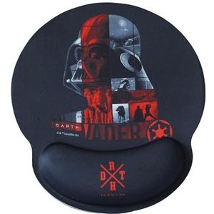 WONDEE Star Wars Darth Vader Ergonomische muismat met antislip polssteun