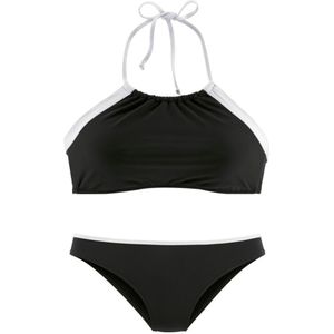 LASCANA Bikini 'Jolie'  zwart / wit