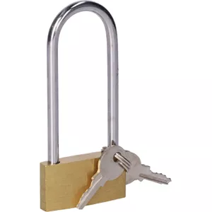 KOTARBAU Heeft Met Hangslot – Gepoedercoat, Stevig Overvalscharnier In Zwart, 170 Mm, Voor Deur Of Kist