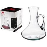 Alessandro Wijn Decanteer - 1,5 liter - glas - karaf - 16 x 21 cm - rode wijn - wijnkan - decanteren