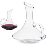 Alessandro Wijn Decanteer - 1,5 liter - glas - karaf - 16 x 21 cm - rode wijn - wijnkan - decanteren