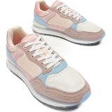 The Hoff Brand - Barcelona - Sneakers - Beige - Diverse Materialen