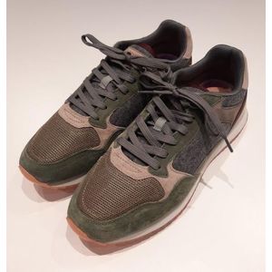 The Hoff Brand Edingburgh Man Lage sneakers - Leren Sneaker - Heren - Taupe - Maat 44