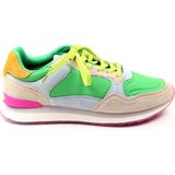 The Hoff Brand Gold Coast Sneakers Nubuck Dames Groen