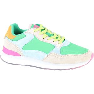 The Hoff Brand Gold Coast Sneakers Nubuck Dames Groen
