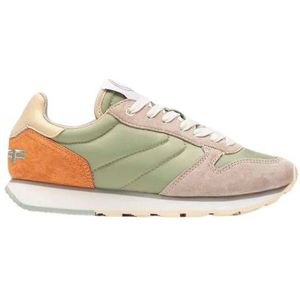 HOFF suède sneakers groen/lila/oranje
