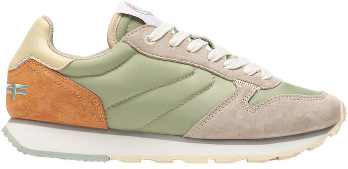 The Hoff Brand Delphi Track + Field Sneakers - Suède - Dames - Groen - Maat 37