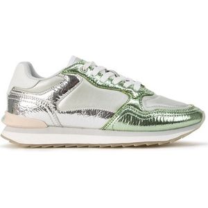 HOFF Iron metallic zilver/ lage sneakers dames