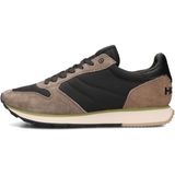 HOFF - Pella - Sneakers - Beige - Leer - Effen en Print Dessin