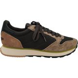 HOFF - Pella - Sneakers - Beige - Leer - Effen en Print Dessin