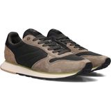 HOFF - Pella - Sneakers - Beige - Leer - Effen en Print Dessin