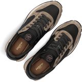 HOFF - Pella - Sneakers - Beige - Leer - Effen en Print Dessin