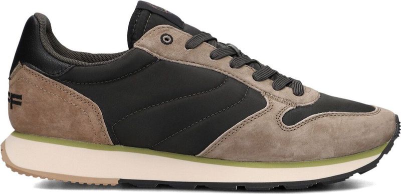 HOFF - Pella - Sneakers - Beige - Leer - Effen en Print Dessin
