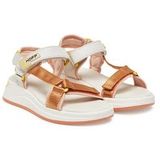 Hoff - Samana - Sandalen - Oranje - Luxe Materialen