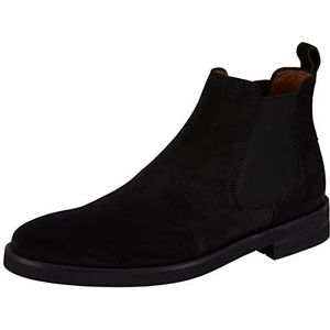 Lottusse, Schoenen, Heren, Zwart, 40 EU, Elastische Chelsea Boot Holborn