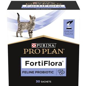 Purina PPVD Feline Fortiflora Kattenvoer, 30 x 1 g