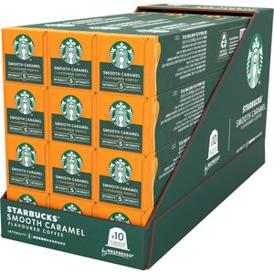 Starbucks by Nespresso capsules Smooth Caramel - 10 koffiecups x 12 doosjes