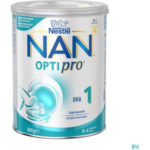 Nestlé Nan Optipro 1 Zuigelingenmelk Baby 0-6 Maanden 800g