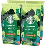 STARBUCKS Single-Origin Colombia, Medium Roast, Koffiebonen 450g (4 Zakken)