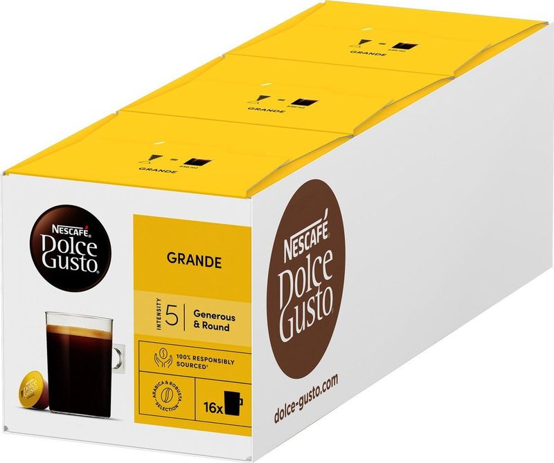 Nescafe - Dolce Gusto Grande - Koffiecups - 16 Stuks - Arabica Koffie