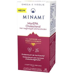 Minami Nutrition Capsules MorEPA Cholesterol 60Softgels