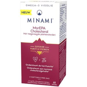 Minami Nutrition MorEPA Cholesterol 60Softgels