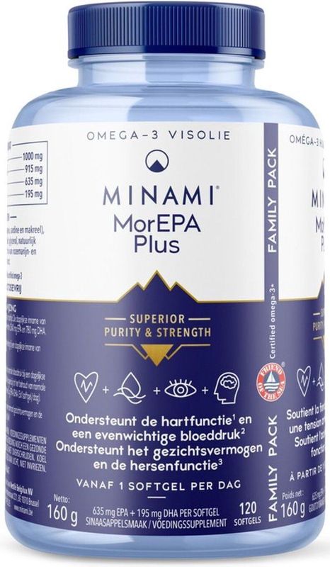 Minami Morepa Plus Caps 120