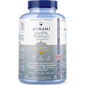 Minami Morepa Platinum Vitamine D3 Caps 120