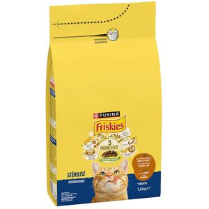 FRISKIES Kat steriliseren kalkoen 1,5 kg