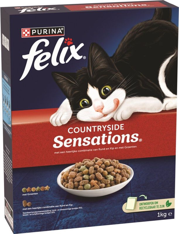 5x Felix Kattenvoer Countryside Sensations 1 kg