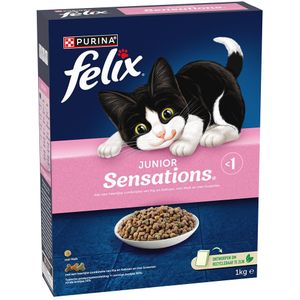 Felix Kattenvoer Droog Junior Sensations 1 kg