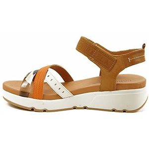 CARMELA 160587, damessandalen, Kameel, 39 EU