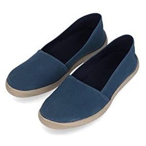 ECOALF, Obialf Espadrilles voor dames, biologisch katoen, vintage, veganistisch, sneakers, uniseks, Indigo Blauw, 44 EU