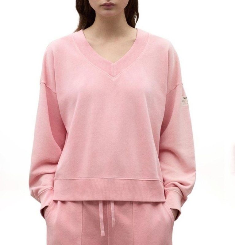 ECOALF - Rodas - Sweater - Roze - Lange Mouwen - Biologisch en Gerecycled Katoen