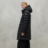 ECOALFvoor vrouwen. MCWGAJKCRONU0987W24-319 Cronulla Jas Zwart (XS), Casual, Gerecycled polyester, Duurzaam