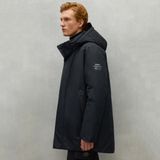 ECOALF - MCMGAJKPARKO0255W24-319 Parko Jas - Zwart - Gerecycled Polyester - Duurzaam