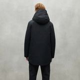 ECOALF - MCMGAJKPARKO0255W24-319 Parko Jas - Zwart - Gerecycled Polyester - Duurzaam