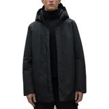 ECOALF - MCMGAJKPARKO0255W24-319 Parko Jas - Zwart - Gerecycled Polyester - Duurzaam