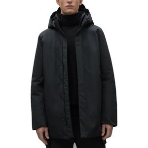 Ecoalf - Parko - Winterjas - Zwart - 58% Sea Yarn, 42% Gerecycled Polyester