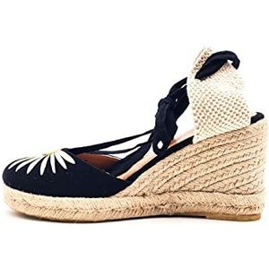 MTNG Dames sleehak sandalen LOUISA 52799 dames | casual sandalen met sleehak | strik sluiting, Zwart, 40 EU