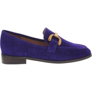 Bibi Lou - Zagreb - Loafers - Paars - Suède - Leer