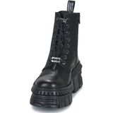 New Rock unisex veterboot - Zwart - Maat 40