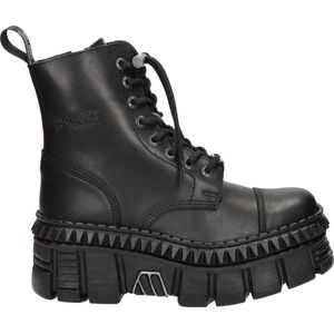 New Rock Veterboot - Zwart